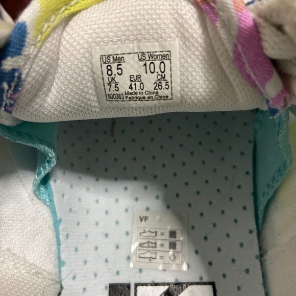 Unisex Vans Comfycush Old Skool Tie Dye Colorful Sneakers- size 10 - Picture 8 of 13